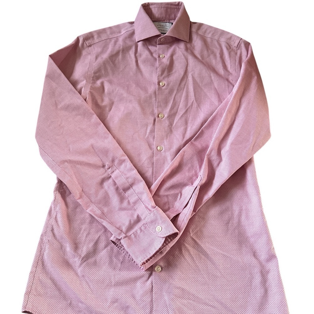 Charles Tyrwhitt Pink Patterned Dress Shirt